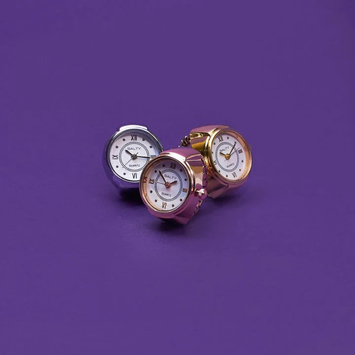 Ring Watch Unisex Analogue Quartz Finger 299