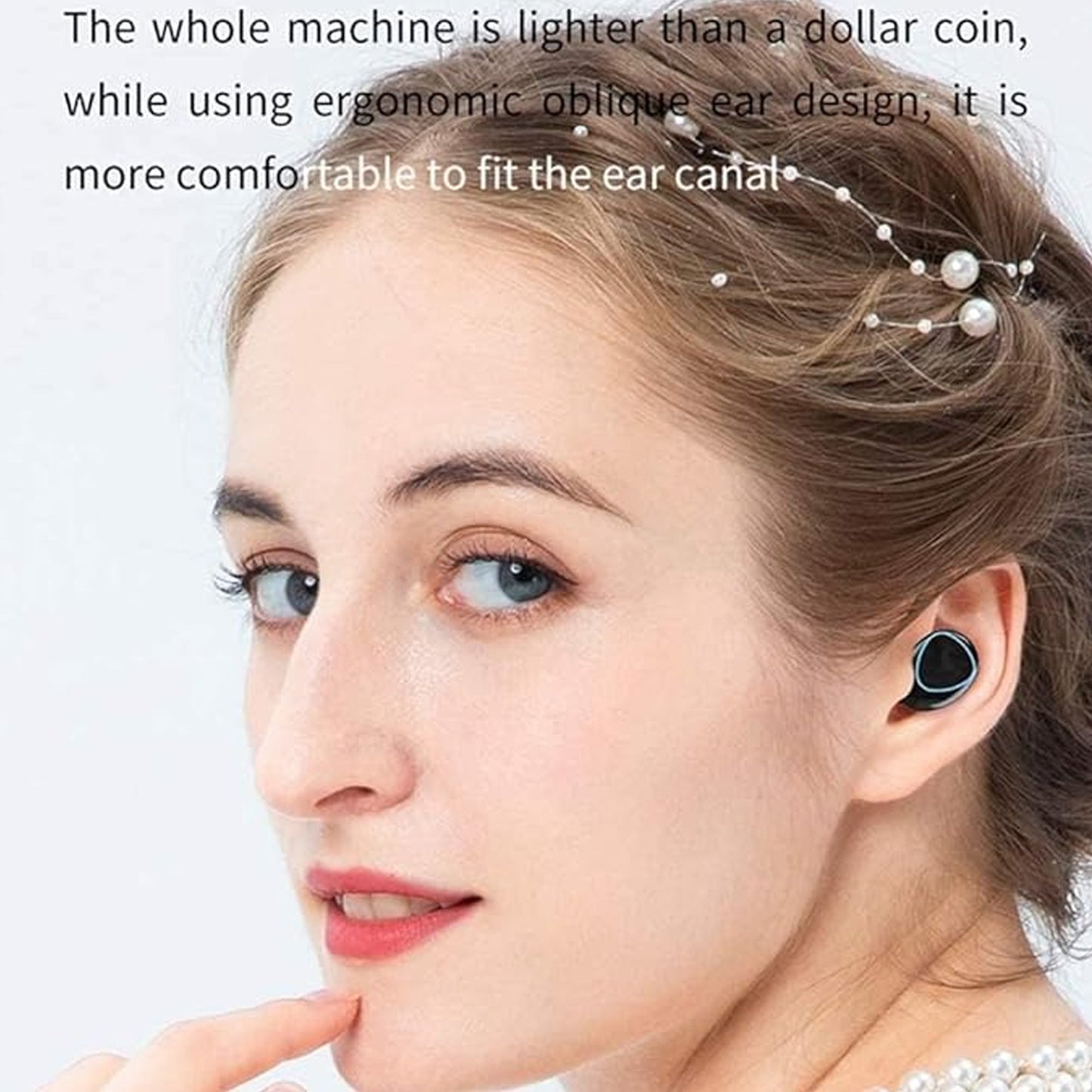 Wireless Bluetooth Earbuds with Noise Reduction & In-built Powerbank