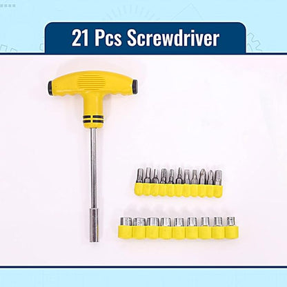 21 Pcs Screwdriver Socket Tool Kit @ Just Rs.399/-