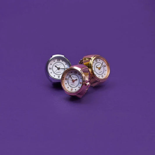 Ring Watch Unisex Analogue Quartz Finger 299