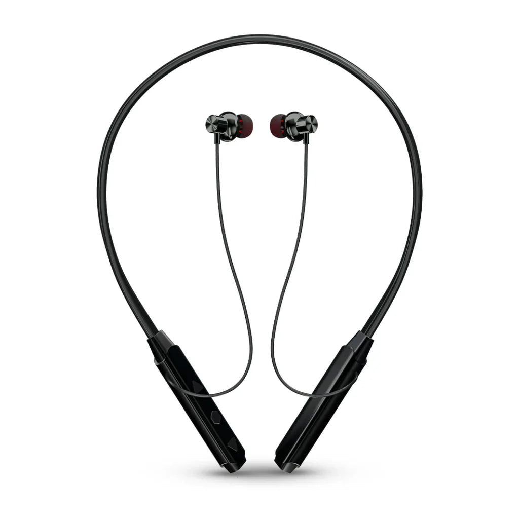 Wireless Bluetooth Neckband Earphones with Deep Bass Sound