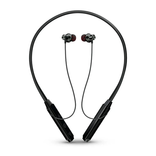 Wireless Bluetooth Neckband Earphones with Deep Bass Sound