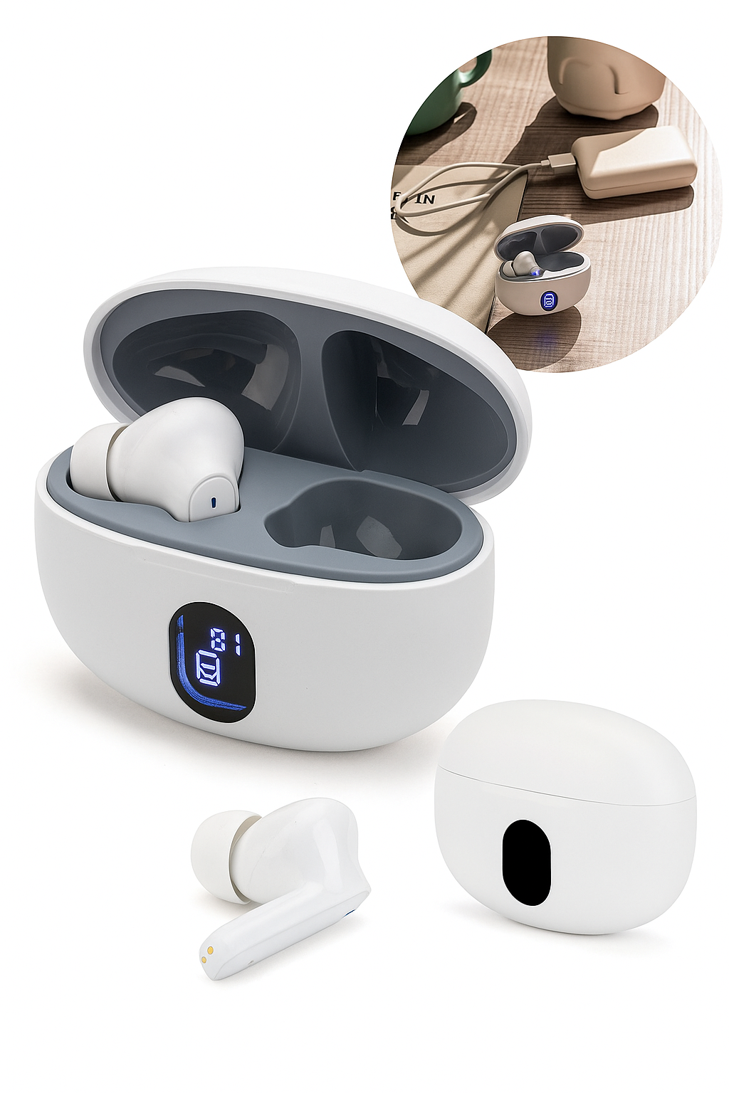 🎧 Ultra Pro Wireless Earbuds - @Just Rs. 499/-