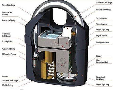 Sensor Alarm Lock Anti Theft Motion 399