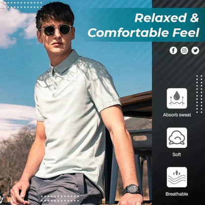 Mens Half Sleeves Polo Shirt Buy One