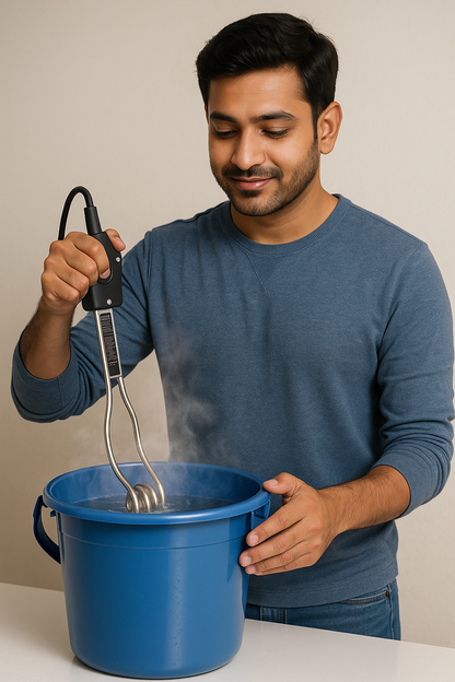 Stainless Steel Immersion Water Heater Rod - @Just Rs. 399/-