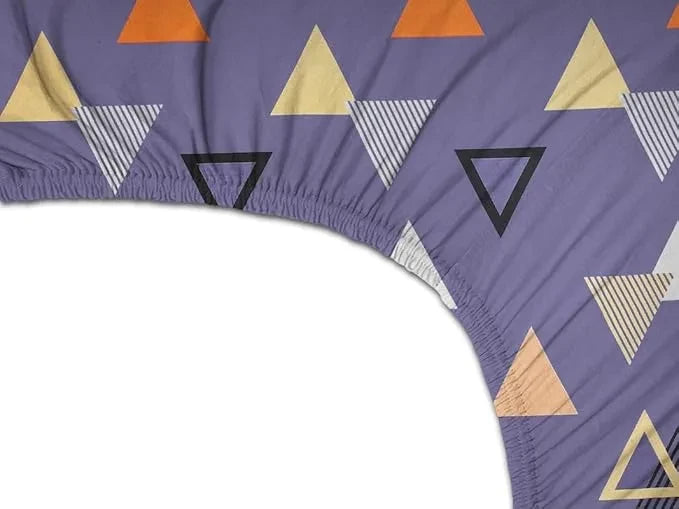 Soft Cotton Double Bedsheet Set with 2 Pillow Covers