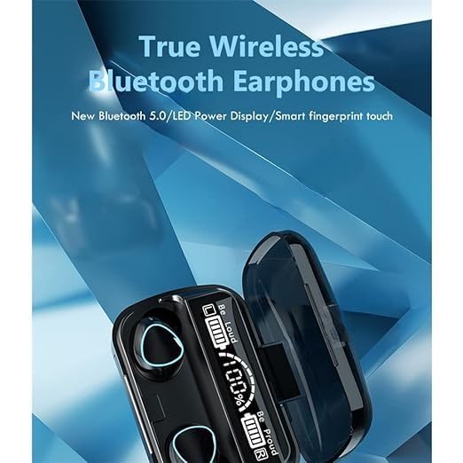 M10 Pro Wireless Earbuds with Hi-Fi Stereo Sound