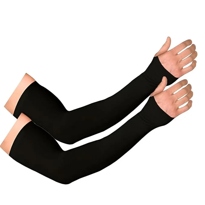 Arm Sleeve & Bandana Combo for Men & Women UV Protection Hand Sleeves