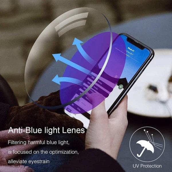 Power Glasses Rimless One Auto Focus Reading
