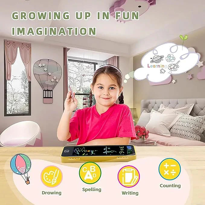 Multi Functional Lcd Drawing Tablet Pencil Compass