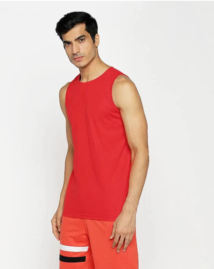 Mens Sleeveless Round Neck Vest 299