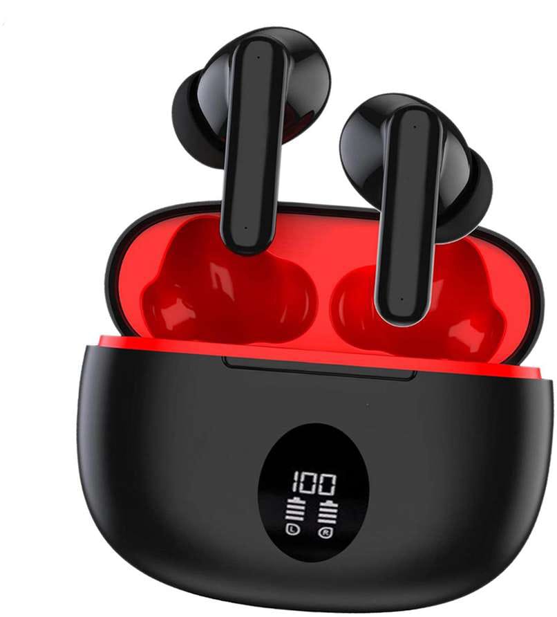 🎧 True Wireless Bluetooth Earbuds 5.3 – ⚡48H Playtime | 🎮 Gaming Mode | 🎤 ENC Mic | 🎵 Deep Bass 🔋