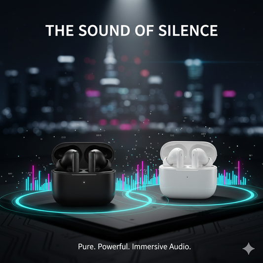 Pro 2 Wireless Bluetooth Earbuds with Deep Bass & Smart Touch Control