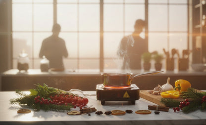 Multipurpose Radiant Electric Coil Stove