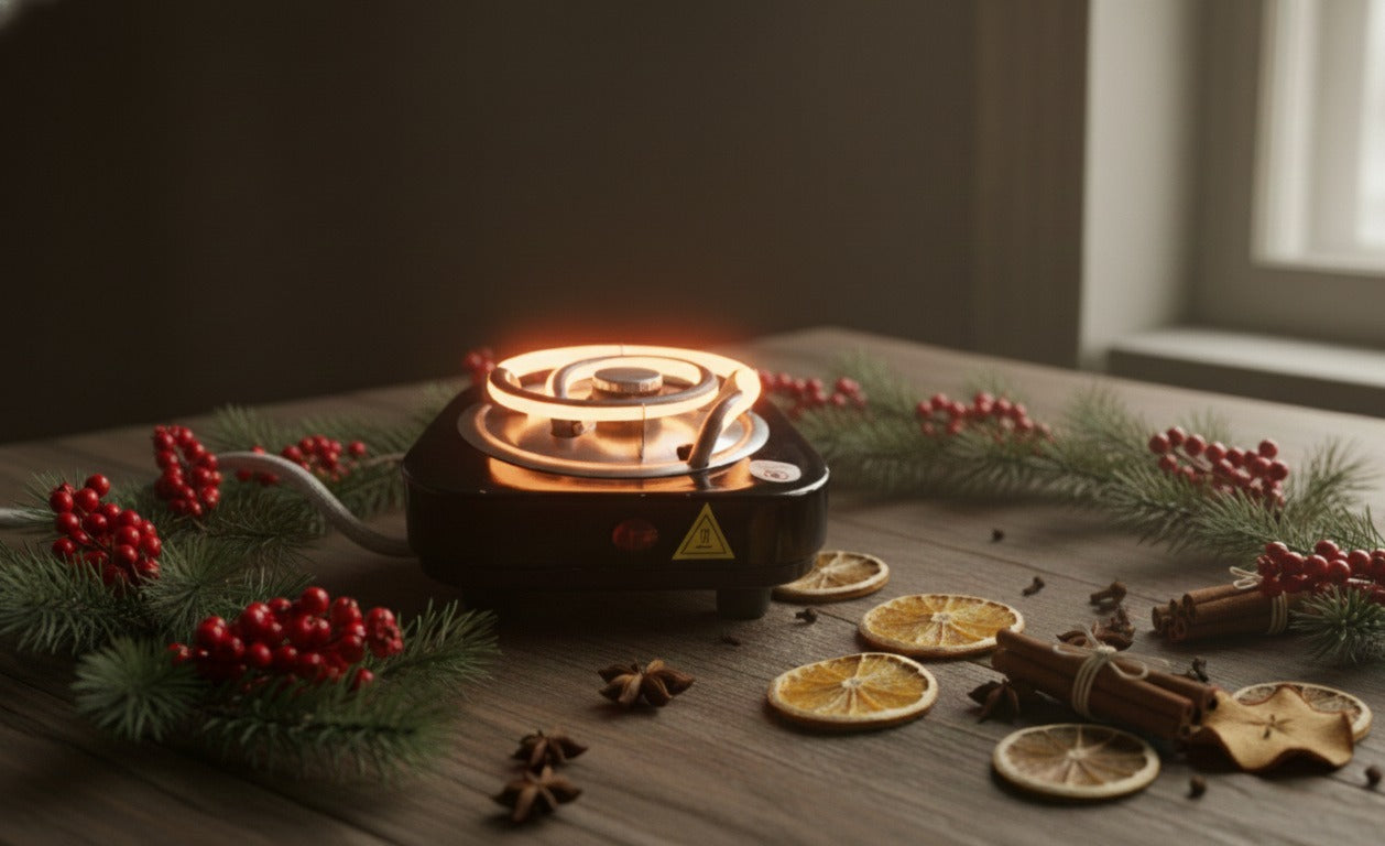 Multipurpose Radiant Electric Coil Stove