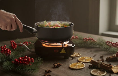 Multipurpose Radiant Electric Coil Stove